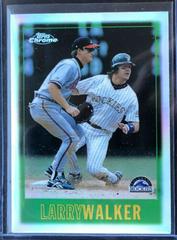 Larry Walker [Refractor] #162 Baseball Cards 1997 Topps Chrome Prices
