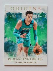 PJ Washington Jr. [Green] #10 Basketball Cards 2020 Panini Origins Prices