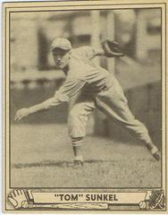 Tom Sunkel Baseball Cards 1940 Play Ball Prices