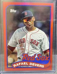Wade Boggs, Rafael Devers [Red] Baseball Cards 2023 Topps Archives 1989 Doubleheaders Prices