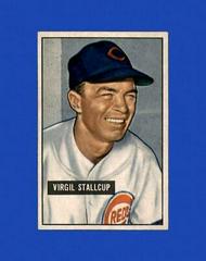 Virgil Stallcup #108 Baseball Cards 1951 Bowman Prices