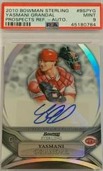 Yasmani Grandal [Refractor Autograph] #BSPYG Baseball Cards 2010 Bowman Sterling Prospects Prices