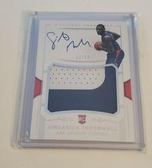 Sindarius Thornwell Patch Autograph Basketball Cards 2017 Panini National Treasures Prices