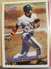 Orlando Merced #92 Baseball Cards 1996 Bazooka Prices