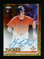 Kyle Tucker [Gold Refractor] #RA-KT Baseball Cards 2019 Topps Chrome Rookie Autographs Prices