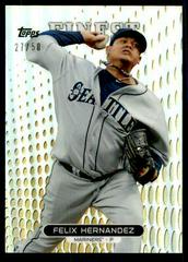 Felix Hernandez [Gold Refractor] #40 Baseball Cards 2013 Finest Prices