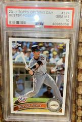 Buster Posey #174 Baseball Cards 2011 Topps Opening Day Prices