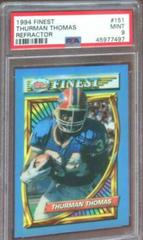 Thurman Thomas [Refractor] Football Cards 1994 Topps Finest Prices