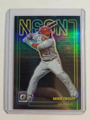 Mike Trout Baseball Cards 2022 Panini Donruss Optic Neon Prices