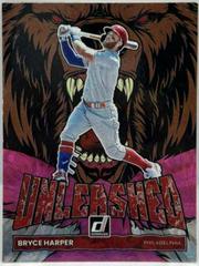 Bryce Harper [Pink Fireworks] #UL-2 Baseball Cards 2022 Panini Donruss Unleashed Prices