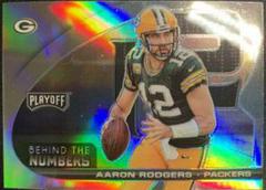Aaron Rodgers [Silver] #BTN-ARO Football Cards 2021 Panini Playoff Behind the Numbers Prices