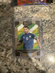Lionel Messi [Green Prizm] #2 Soccer Cards 2016 Panini Select Prices