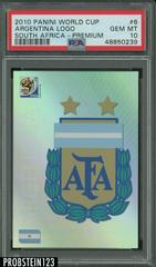 Argentina Logo Soccer Cards 2010 Panini World Cup South Africa Premium Prices