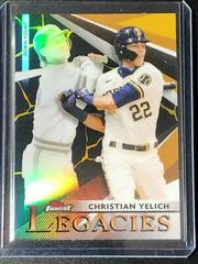 Christian Yelich, Robin Yount [Gold Refractor] Baseball Cards 2021 Topps Finest Legacies Prices