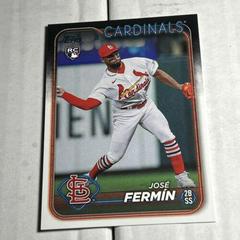 Jose Fermin [Printing Plate] #305 Baseball Cards 2024 Topps Prices