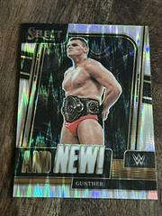 Gunther [Flash] #2 Wrestling Cards 2023 Panini Select WWE And NEW Prices
