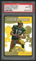 Aaron Rodgers [Gold] #34 Football Cards 2014 Panini Rookies & Stars Crusade Prices