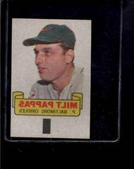 Milt Pappas Baseball Cards 1966 Topps Rub Offs Prices
