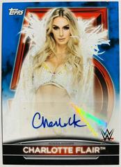 Charlotte Flair [Blue] Wrestling Cards 2021 Topps WWE Women's Division Autographs Prices