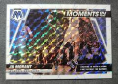 Ja Morant [White] Basketball Cards 2021 Panini Mosaic Moments in Time Prices