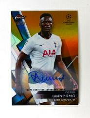 Victor Wanyama [Autograph Gold Refractor] Soccer Cards 2018 Finest UEFA Champions League Prices