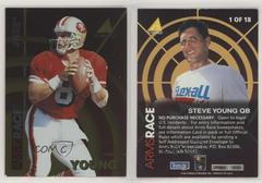 Steve Young #1 Football Cards 1995 Pinnacle Prices