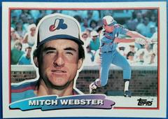 Mitchell Dean Webster #150 Baseball Cards 1988 Topps Big Prices