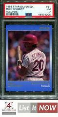 Mike Schmidt [Records] Baseball Cards 1988 Star Silver Edition Prices