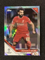 Mohamed Salah [Silver] #18 Soccer Cards 2021 Topps UEFA Champions League Prices