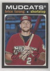 Brice Turang #58 Baseball Cards 2020 Topps Heritage Minor League Prices