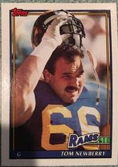 Tom Newberry #540 Football Cards 1991 Topps Prices