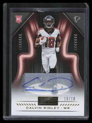 Calvin Ridley [Signature Gold] Football Cards 2018 Panini Playbook Prices