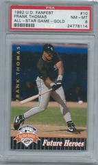 Frank Thomas [Gold] #10 Baseball Cards 1992 Upper Deck Fanfest All Star Game Prices