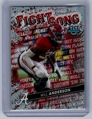 Will Anderson #FS-19 Football Cards 2022 Bowman's Best University Fight Song Prices