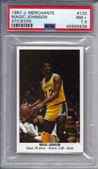 Magic Johnson Basketball Cards 1987 J. Merchante Stickers Prices
