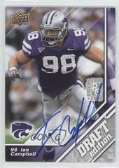 Ian Campbell [Autograph] #56 Football Cards 2009 Upper Deck Draft Edition Prices
