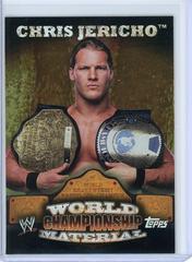 Chris Jericho #W5 Wrestling Cards 2010 Topps WWE World Championship Material Prices