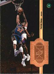 Patrick Ewing #49 Basketball Cards 1998 Spx Finite Prices