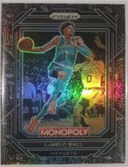 Lamelo Ball [Black Gold] Basketball Cards 2022 Panini Prizm Monopoly Prices
