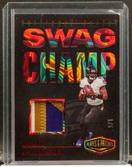 Lamar Jackson [Red] #SC-LJ Football Cards 2023 Panini Plates and Patches Swag Champ Prices