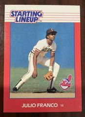 Julio Franco Baseball Cards 1988 Kenner Starting Lineup Prices