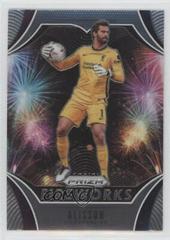 Alisson #17 Soccer Cards 2020 Panini Prizm Premier League Fireworks Prices