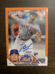 Jose Butto [Orange Wave] #RA-JBU Baseball Cards 2023 Topps Chrome Update Rookie Autographs Prices