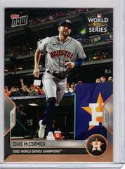 Chas McCormick #WS-13 Baseball Cards 2022 Topps Now World Series Champions Prices