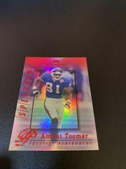 Amani Toomer [Spectrum Red] #232 Football Cards 2000 Playoff Prestige Prices