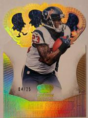 Arian Foster [Gold Holo Die Cut] #12 Football Cards 2013 Panini Crown Royale Prices