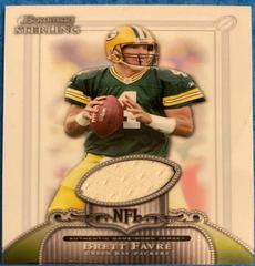 Brett Favre [Jersey] #BS-BF Football Cards 2006 Bowman Sterling Prices