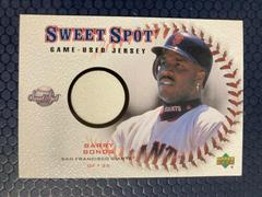Barry Bonds #J-BB Baseball Cards 2001 Upper Deck Sweet Spot Game Jersey Prices