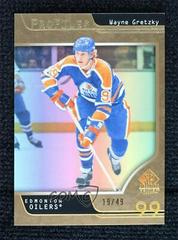 Wayne Gretzky [Gold] #P-43 Hockey Cards 2020 SP Signature Edition Legends Profiles Prices