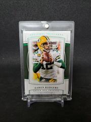 Aaron Rodgers [Emerald] #68 Football Cards 2019 Panini National Treasures Prices